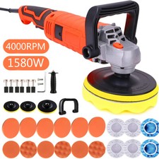 Electric Car Polisher Sander Buffer Polishing Machine Kit 1580W Variable Speed
