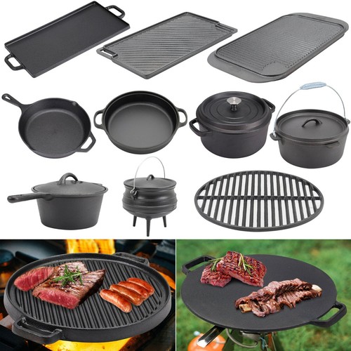 Cast iron griddle hot plate - hot,