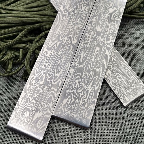 Handmade damascus steel billet - damascus,