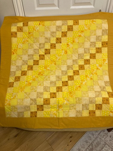 Patchwork quilted throw - patchwork,