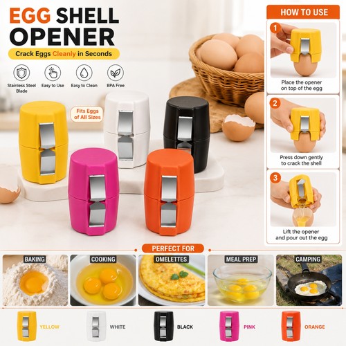 Hard boiled egg - hard, opener