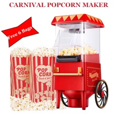 Carnival Hot Air Popcorn Maker