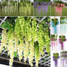 12X Artificial Fake Wisteria