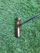 John Letters Golden Goose Blade Putter 35 Inch Leather Wrap Grip Very Nice