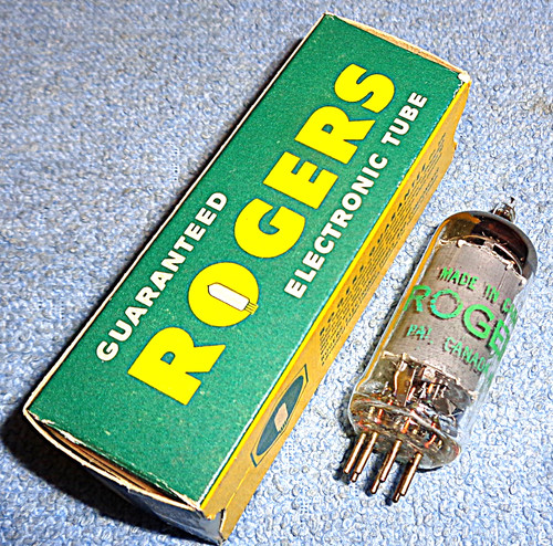 Nos rogers 12ba6 vacuum - vacuum, tube