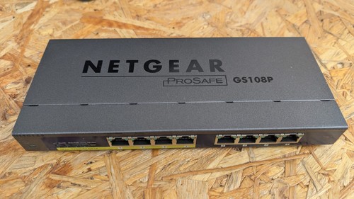 Netgear prosafe gs108p port - prosafe, 8
