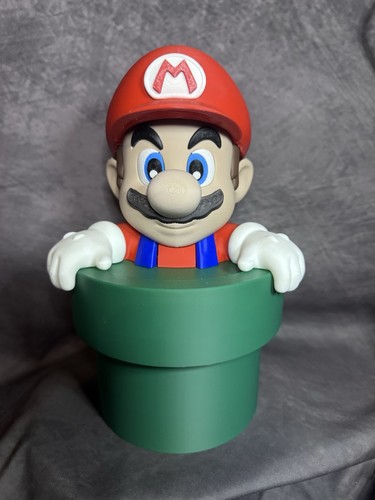 Mario inspired pipe figure - pipe,