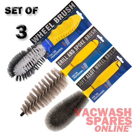 Alloy wheel brush set - alloy,