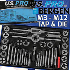 US PRO Metric Tap And Die Set