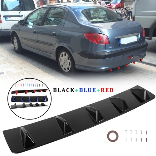 Gloss rear bumper diffuser lip - rear,