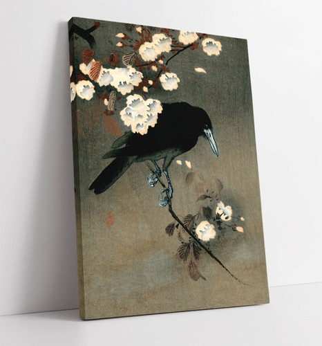 Ohara koson crow - "crow, blossom"