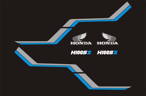 Honda h100s decal kit - 2,