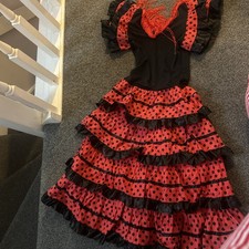 Girls Spanish Flamenco Dancer