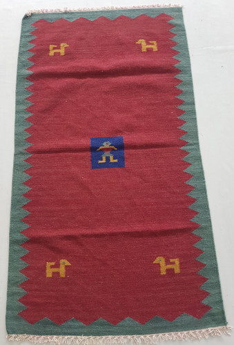 Vintage handmade gabbeh - handmade, folk