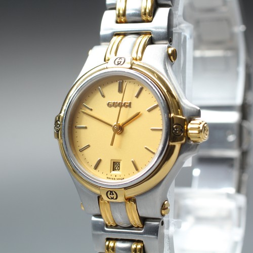 Near mint gucci 9000l gold - [near,
