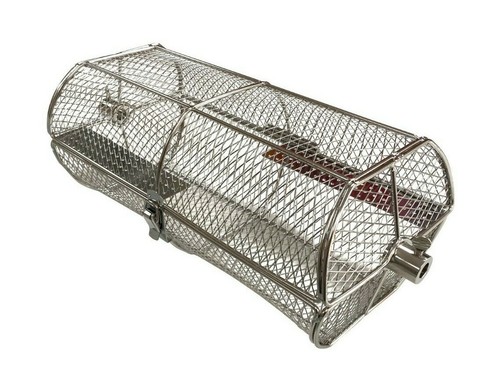 Stainless steel bbq rotisserie - steel,