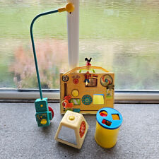 Vintage Fisher Price Activity Center, Mobile, Shape Sorter + Turn & Learn 1970s