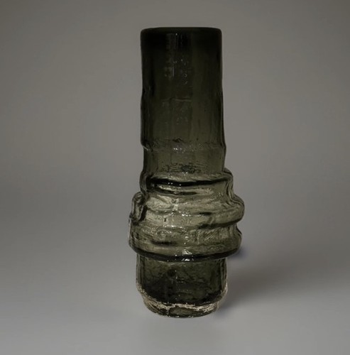 Whitefriars glass hoop vase - whitefriars,