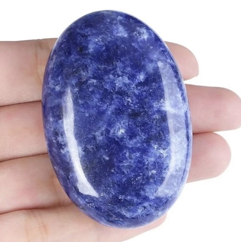 Sodalite natural - natural, plam