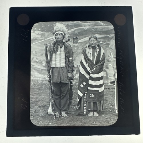 Antique magic lantern slide - magic,