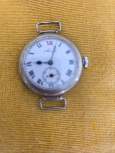 Moeris ww1 trench watch enamel - ww1,
