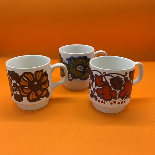 Vintage mugs biltons 1970s - mugs,