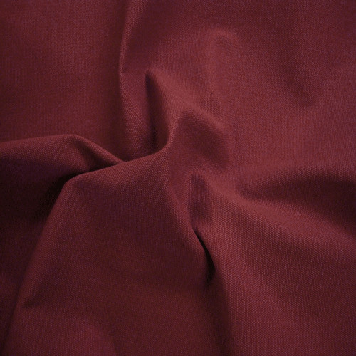 Wine cotton canvas fabric - wine,