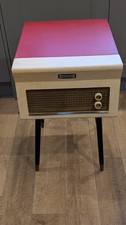 Dansette Major Deluxe 21 Red & Cream Record Player 