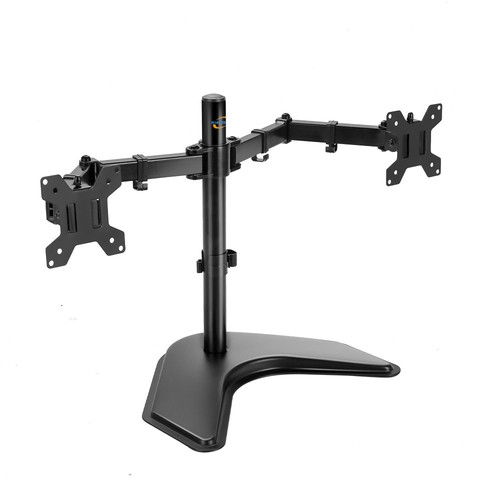 Dual monitor screen stand - dual, arm