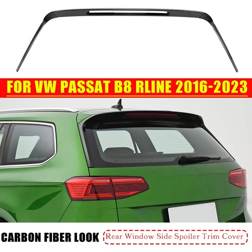 Rear roof spoiler wing - roof, window