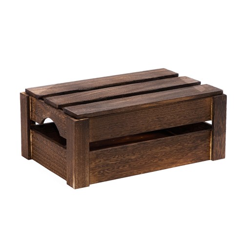Wooden crate with - wooden, and