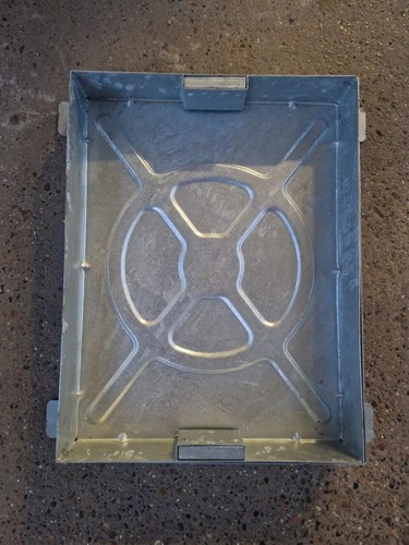 Galvanised steel block paving - block,