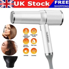 Portable 2000W Hair Dryer Fast Drying Ionic Hairdryer with Diffuser Hairdryer UK