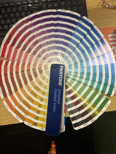 Pantone color swatch guide - x3,