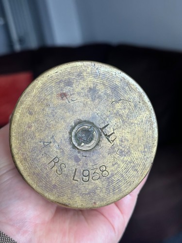 Antique brass trench - antique,
