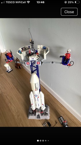 Playmoil space rocket - rocket, with