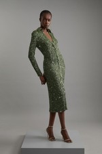 Karen Millen Shirt Maxi Dress