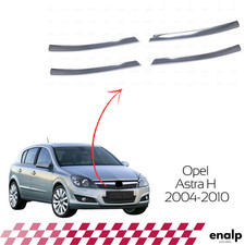 4 Pcs Chrome Front Grille Trim