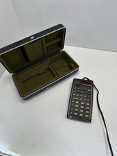 Hewlett Packard HP-45 Calculator w/ Hard Case Power Adapter~ Working