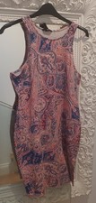 Patterned H&M Dress Size XL