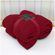 LUXURY POPCORN WAFFLE BLANKET