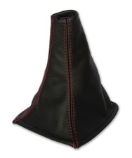 Gear Gaiter For Toyota Celica 1999-2005 Leather Red Stitching