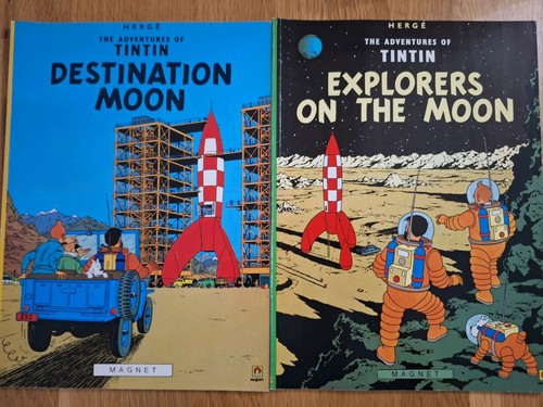 Tintin the moon - the,