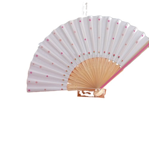 Handheld wood and paper fans - wood,