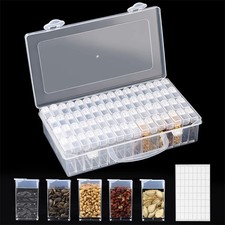64 Slots Plastic Seed Storage
