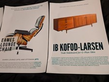 Mid Century Furniture Posters