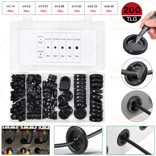 Cable blanking rubber closed - blanking, *closed*