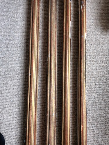 Antique french gilded - antique, curtain