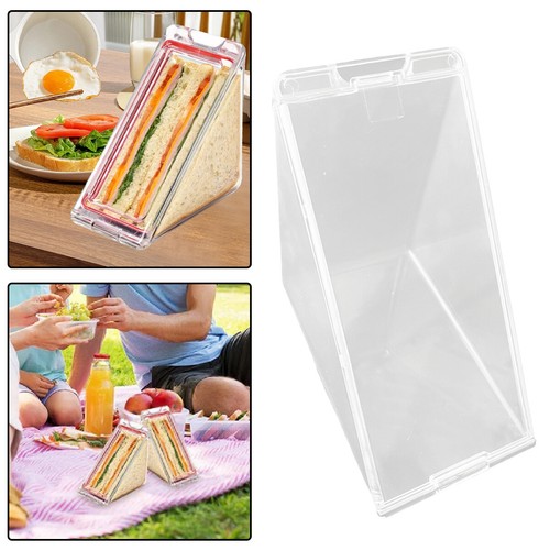 Clear triangle sandwich box - sandwich,