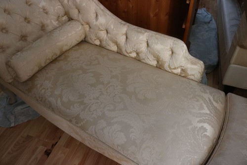 Chaise longue with matching - chaise,